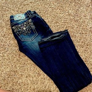 Miss me jeans size 27, boot cut